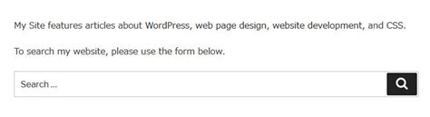 wordpress search page template|Creating a Search Page « WordPress Codex.